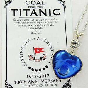 Authentic Coal Titanic Necklace (Read Below!!)
